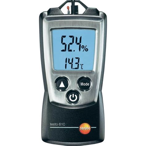 testo temperature and humidity meter